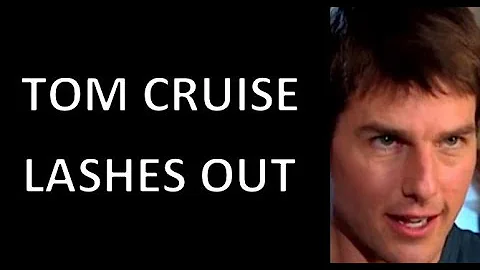 Tom Cruise Lashes Out At Journalist During Intervi...