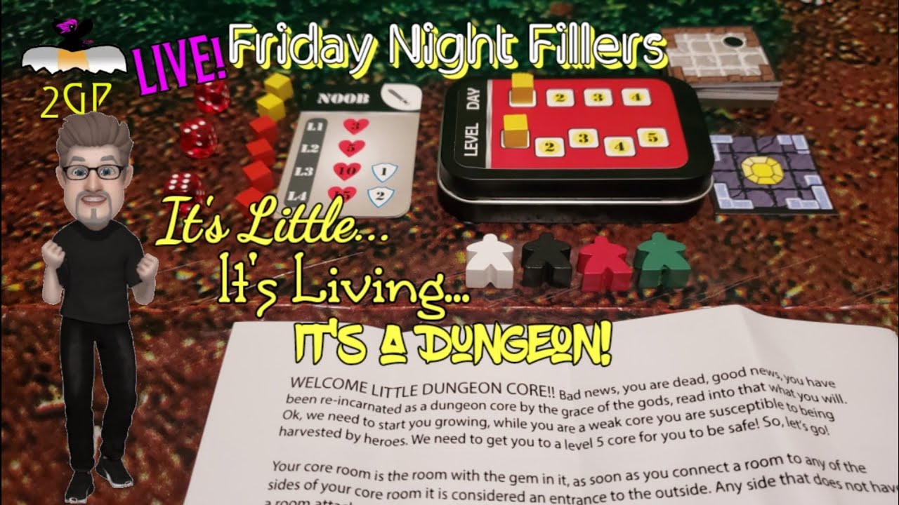 Friday Night Fillers - Little Living Dungeon (1st Play)