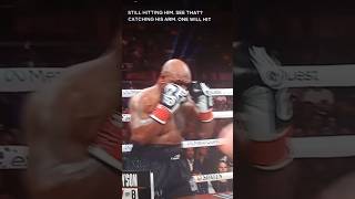 Jake Paul Almost Knock Mike Tyson Out 😳 #jakepaul #miketyson #boxing #shorts #2024