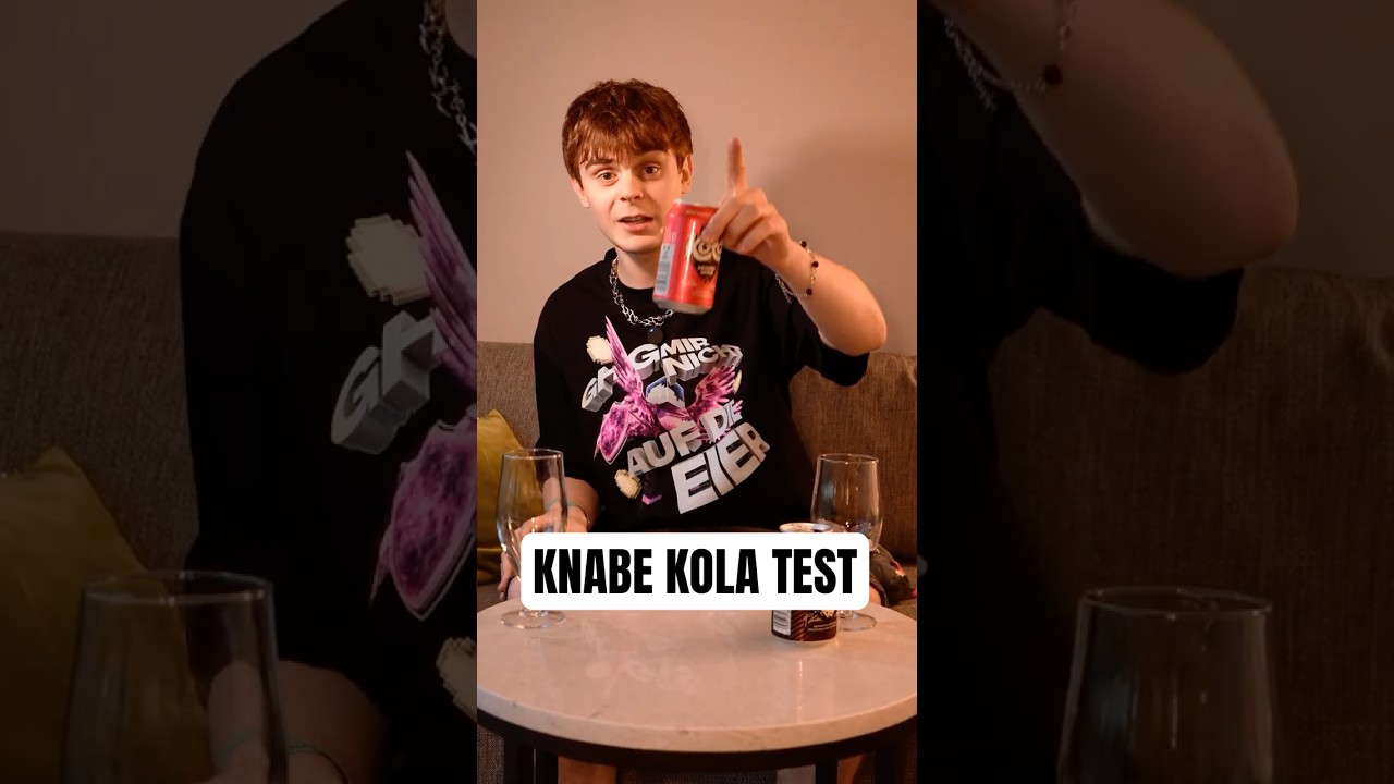 ICH TESTE KNABE KOLA