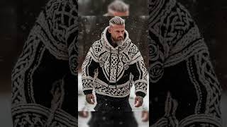 Download Lagu Men's Vintage Viking  Knit Hooded Sweater, Fast delivery in 4 days,Global shipping MP3