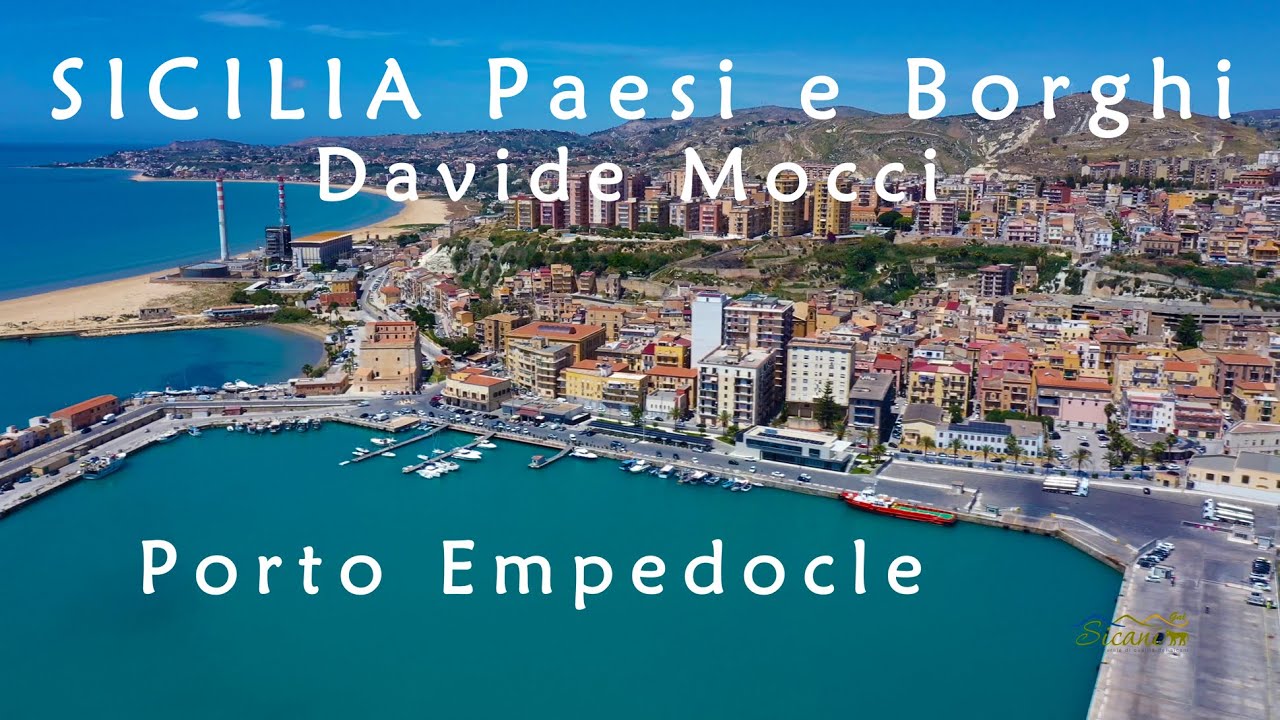SICILIA - PORTO EMPEDOCLE #davidemocci - Serie PAESI e Borghi - Camilleri -  Montalbano - Pirandello