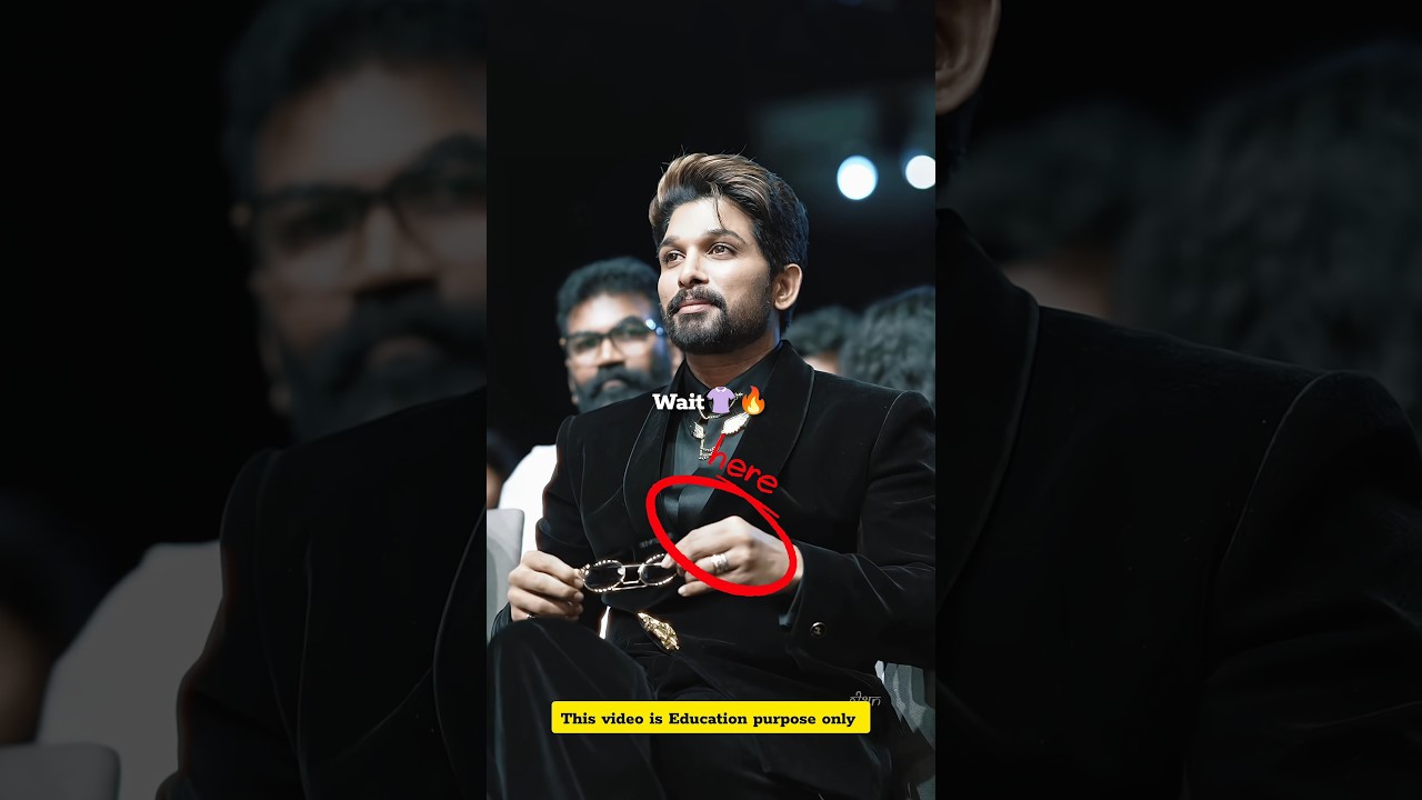 Allu Arjun Outfit price 😱💸 