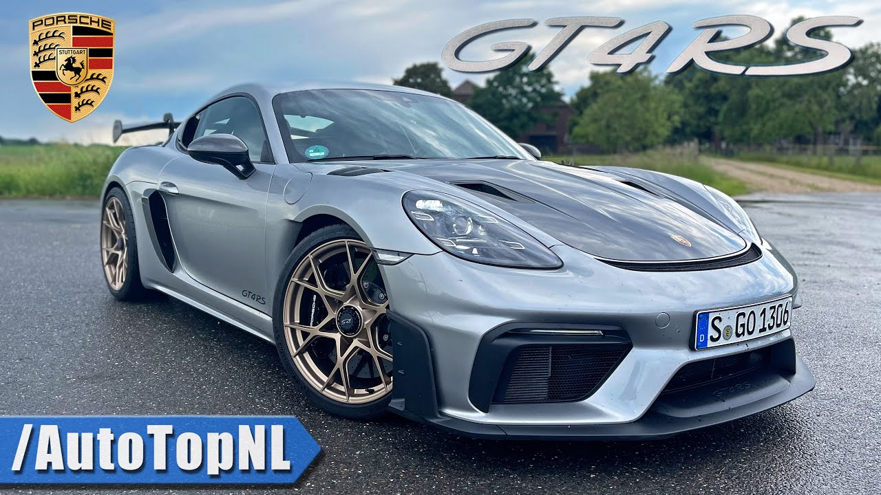 ⁣PORSCHE 718 GT4 RS WEISSACH | REVIEW on AUTOBAHN by AutoTopNL