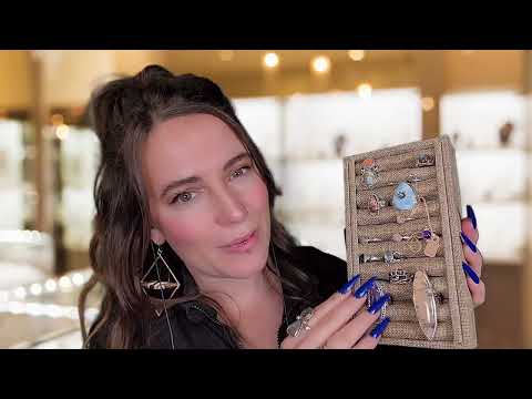 ASMR - Jewelry Store Roleplay - Jewelry sounds, Making jewelry, Realistic RP + Giveaway 💎