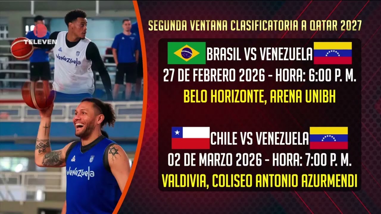 ¿Cómo se prepara Venezuela para la segunda ventana clasificatoria al Mundial FIBA 2027?–Teledeportes