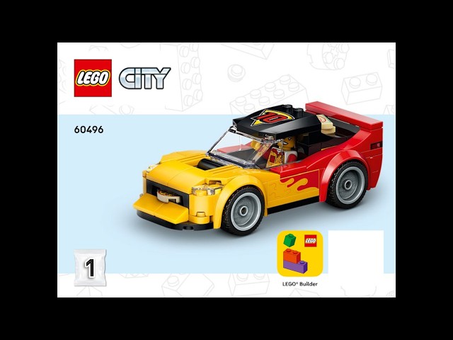 LEGO 60496 Instructions | City | Pizza Delivery Experience | Book
