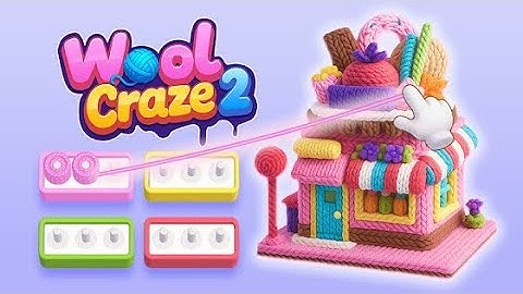 Wool Craze 2 - Yarn Sort Game (by FunTrekLab) IOS Gameplay Video (HD)