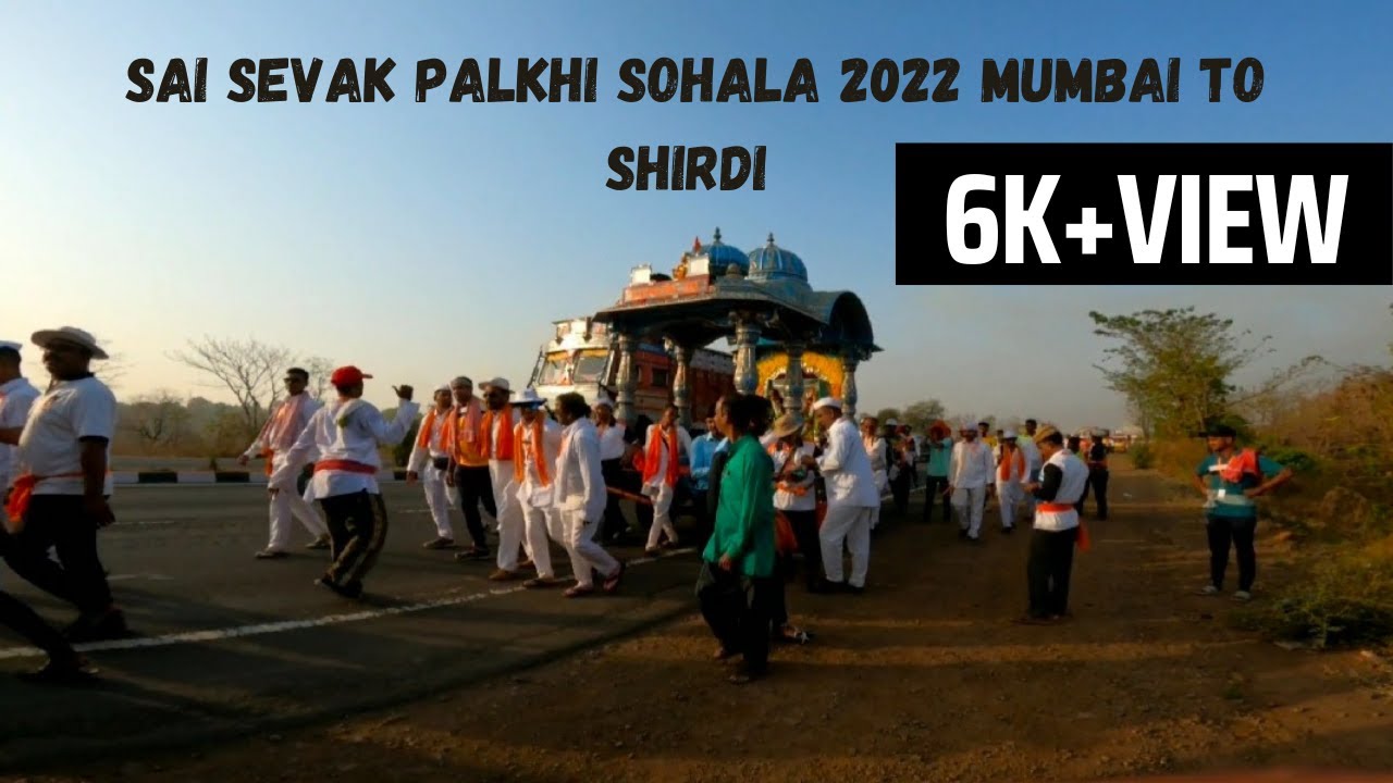 Sai sevak palkhi sohala 2022 mumbai to shirdi 4th day 