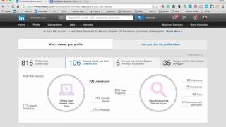 LinkedIn Profile Analytics