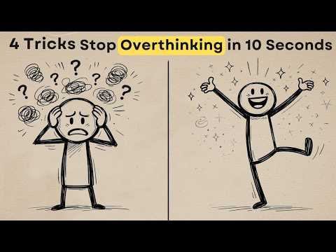 4 Brain Tricks That Stop Overthinking in 10 Seconds thumbnail