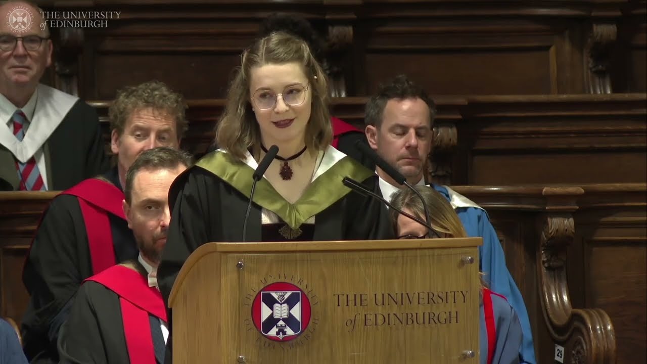 Graduations winter 2025 - Lisa's motivational speech to fellow graduates