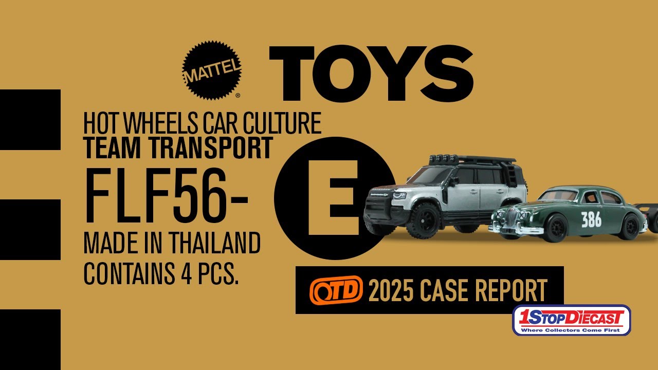 ホットウィール ファクトリーセット 2025 チェイスボックス Hot Wheels Car Culture & Team Transport Factory Box Set - Mix 2P