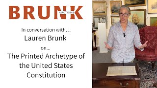 In conversation with… Lauren Brunk on The Printed Archetype of the United States Constitution