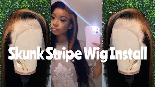 Skunk Stripe Wig Install FT. HERMOSA HAIR