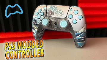 Mega Modz Custom PS5 Modded Controller | Review With Frank Sparapani