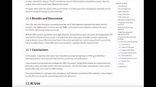 Information DATA 607 | Week 7 – HTML and JSON: Approach, Results and Data Validation Update