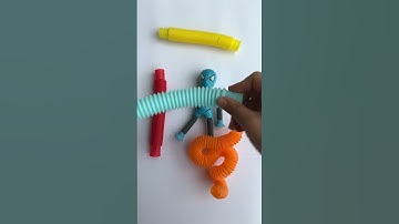 Robots Mini Spider man Pop Sound ASMR Creating satisfying POP #asmrsounds  #relaxing #creative