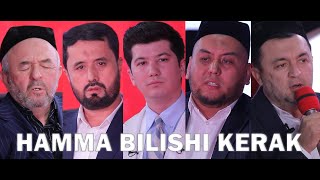 HAMMA BILISHI KERAK // AMIRXON UMAROV SHOUSI // OCHIQCHASIGA GAPLASHAMIZ // 158-SON