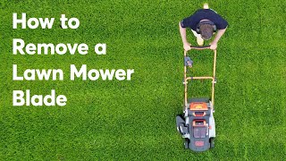 How to Remove a Lawn Mower Blade | Consumer Reports