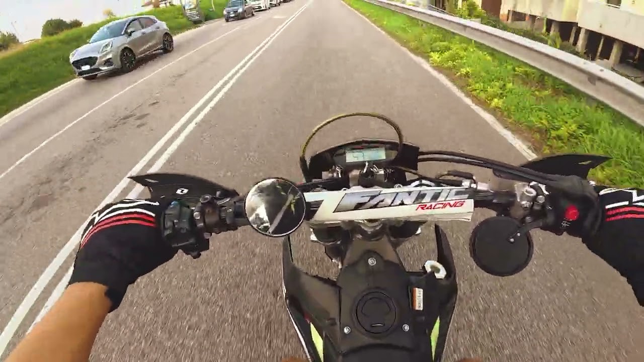 free ride with fantic xmf 125