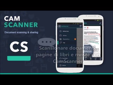 Scansionare documenti con CamScanner - Tutorial Italiano