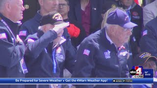World’s leaders thank surviving D-Day warriors in French ceremony on Omaha Beach