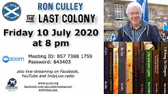 AUOB Zoom Show: Andrew Wilson interviewing author Ron Culley. title=