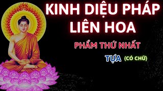 Kinh Diệu Pháp Liên Hoa Phẩm Thứ Nhất - Tựa ( Có chữ) || Vườn A Di Đà