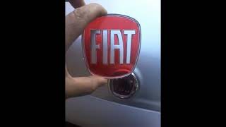 Fiat Emblem Disembly & Painting