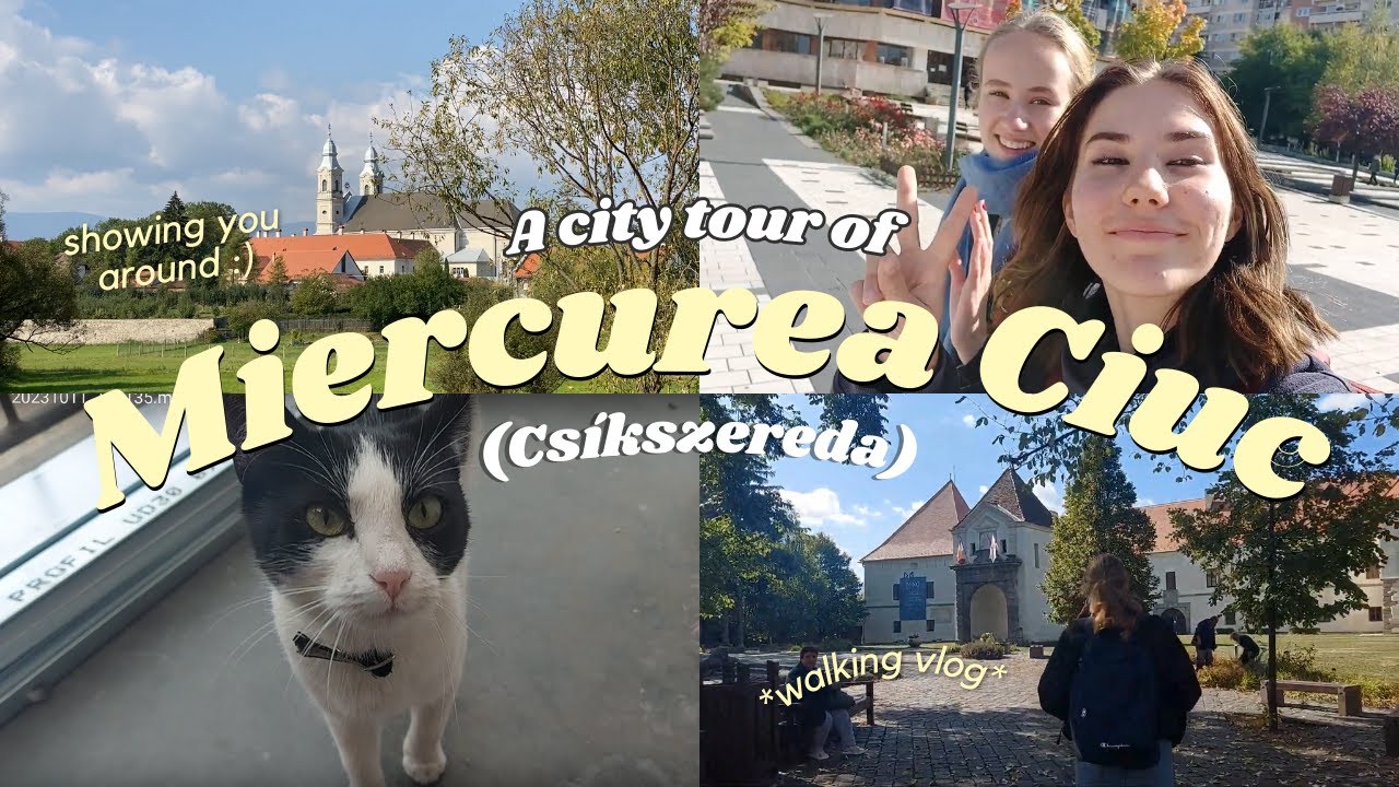 A city tour vlog of *Miercurea Ciuc* (Csíkszereda)