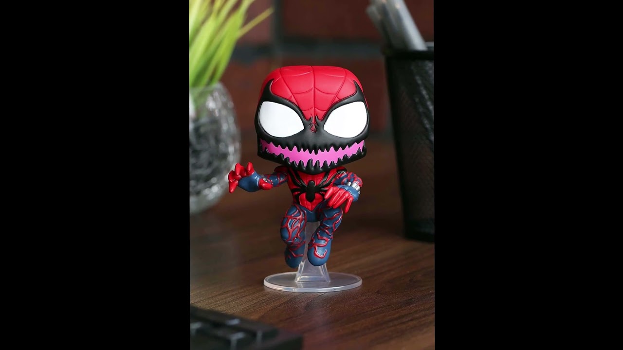 Embrace the Menace of Spider-Carnage with Funko Marvel Spiderman Spider-Carnage Pop Vinyl Figure
