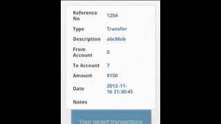 abcBanking Android Demo screenshot 5