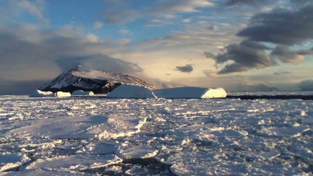 Antarctica. sailing away from Cape Adare. YouTube