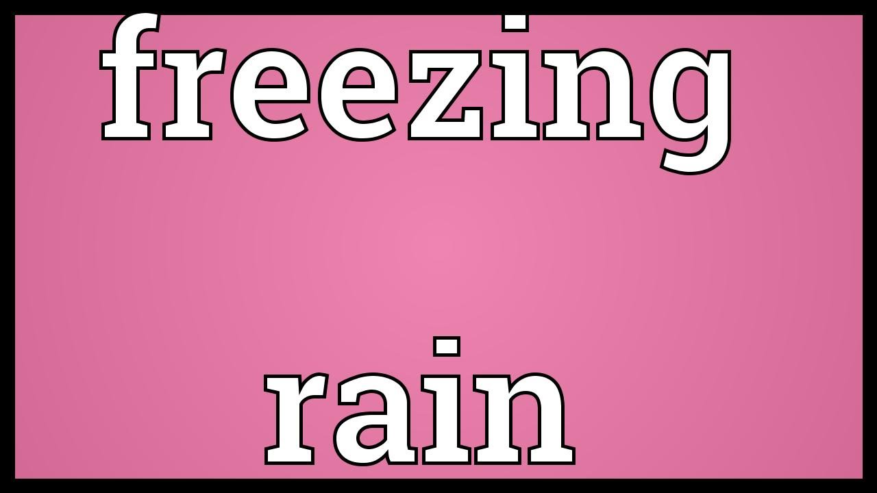 Raining meaning