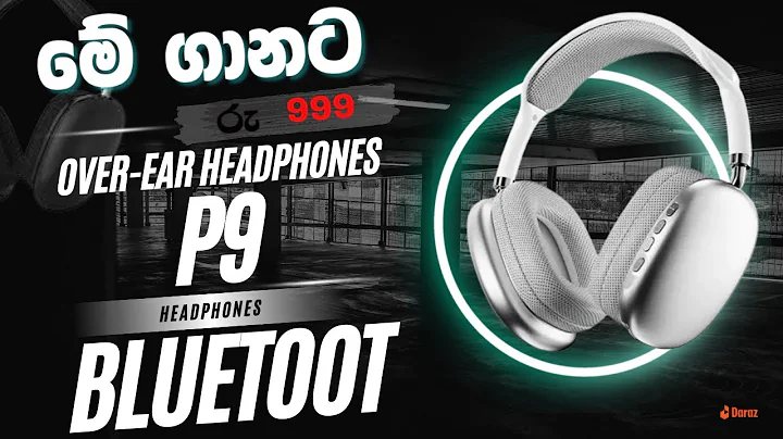 P9 Headphone Unboxing in SriLanka | අඩුම මිලට තියන හොදම  Bluetooth Headphones | #youtube