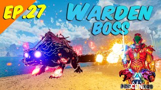 Defeating The Descended Warden Boss In Ark Ascended Descended Mod