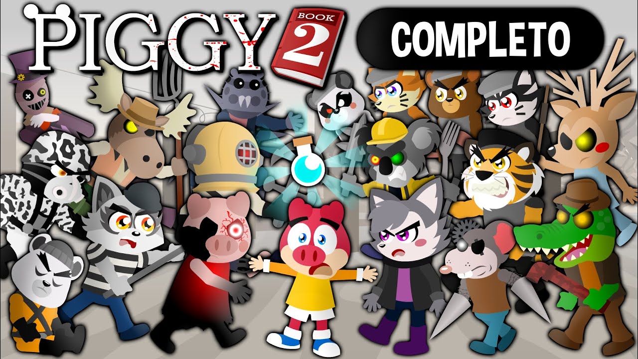 Flonk em Piggy Book 2 Completo - Todos os 12 episódios - Turma Mirim