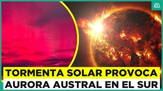 Aurora austral en Punta Arenas: Tormenta solar podría desatar diversos fenómenos en el mundo screenshot 2