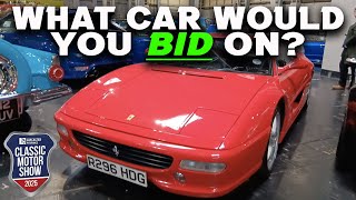 Iconic Auctioneers @ Classic Motor Show 2025 📍NEC - Car Auction full of vintage & classic cars!