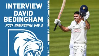 🗣 I still get nervous in the 90s but it was nice to get across the line | Bedingham on Hampshire 144