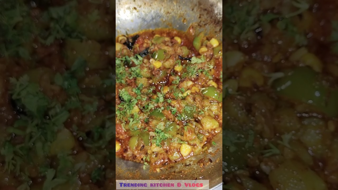 😋corn turai sabji😋 