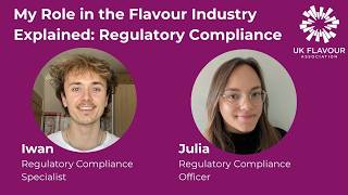 My Role in the Flavour Industry | Regulatory Compliance at Lionel Hitchen Ltd