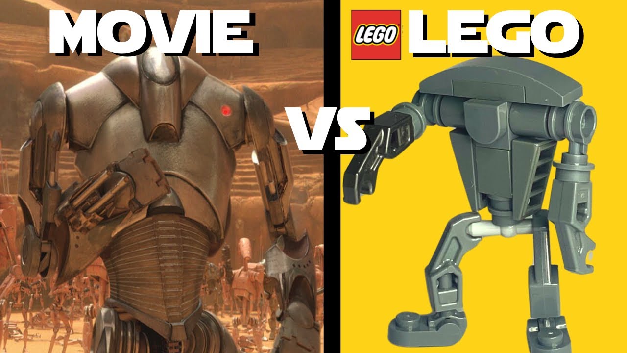 I built 4 Star Wars droids in LEGO - YouTube
