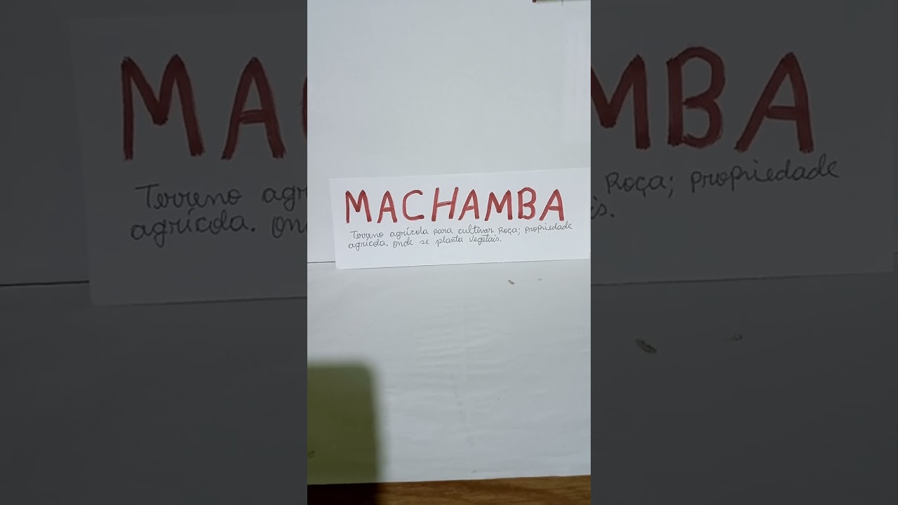 MACHAMBA(MOÇAMBIQUE)#shorts