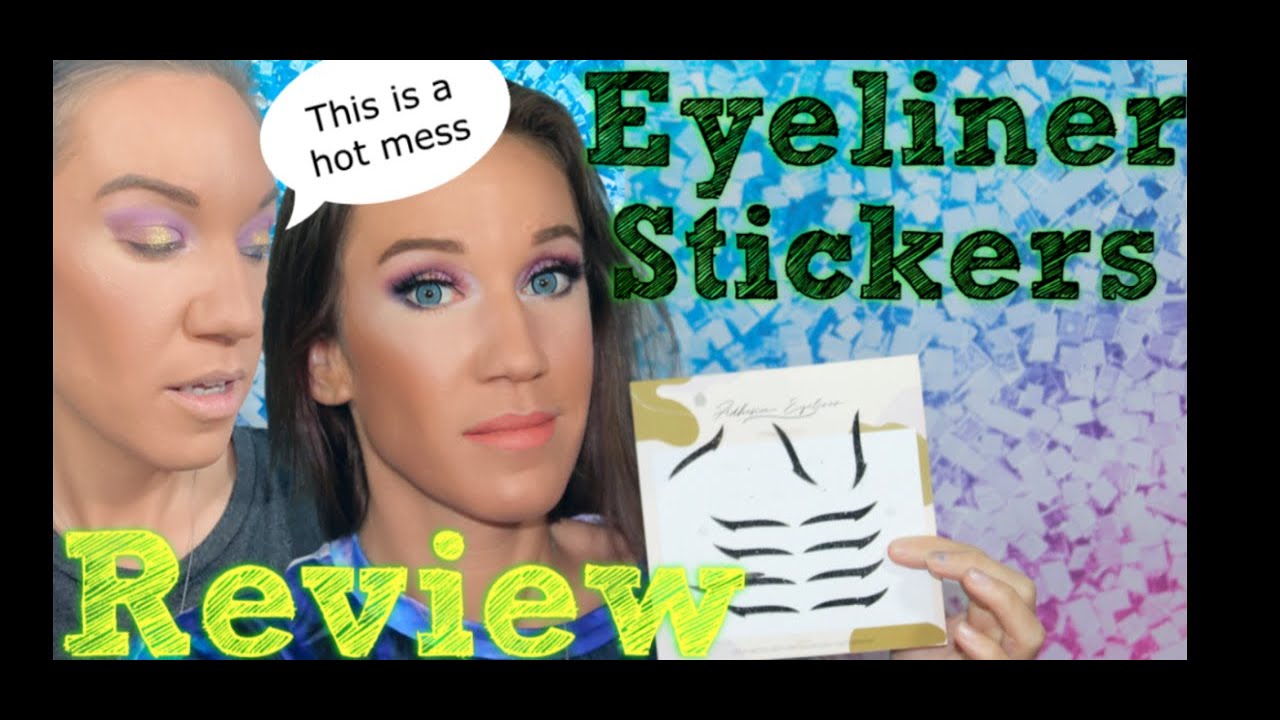Eyeliner Stickers??? Try On & Review YouTube