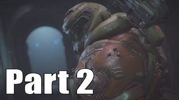 DOOM ETERNAL Walkthrough Gameplay Part 2 - VEGA (FULL GAME) PC GTX 1070 Ultra Settings