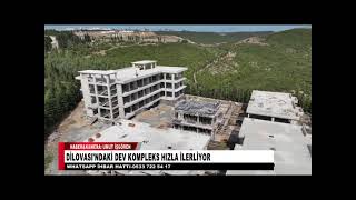 Di̇lovasindaki̇ Dev Kompleks Hizla İlerli̇yor