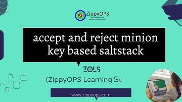 accept and reject minion key based saltstack | #devops #saltstack #minions