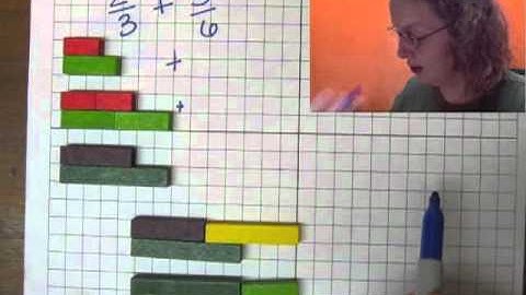 Adding Fractions with Cuisenaire Rods